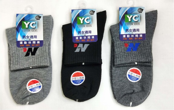 YC1/2休閒襪-N YC110-1