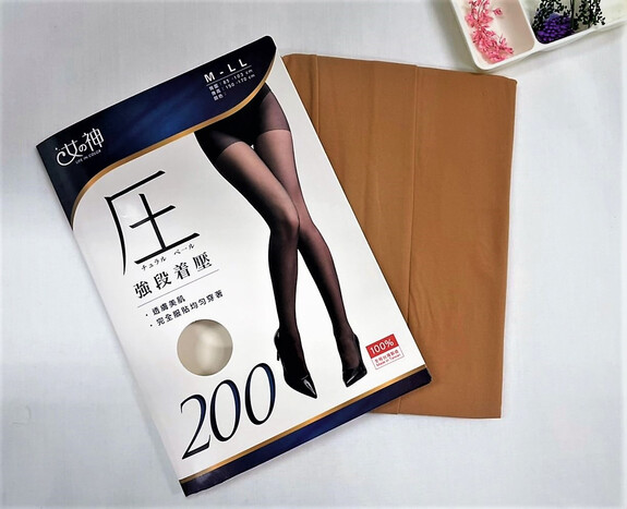 200D微透膚機能褲襪-膚Q980-1