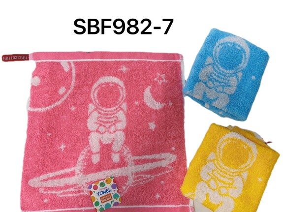 可愛小方巾太空人BF982-7